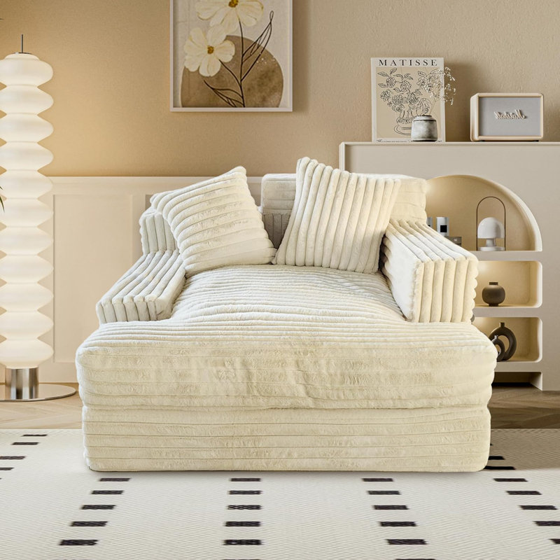 Bradsher Upholstered Boneless Sofa Compression