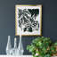 Encre Jungle II, toile encadrée de qualité supérieure - prête à être accrochée-1003226148-1003226145