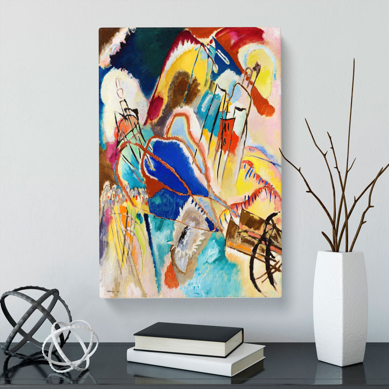 Improvisation No.30 by Wassily Kandinsky - Wrapped Canvas, 60cm H x 40cm W x 3cm D