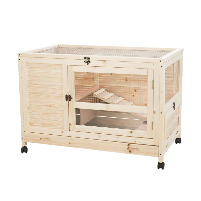 Cage à lapins d'intérieur pour animaux de compagnie, lapins et cobayes Trixie Natura