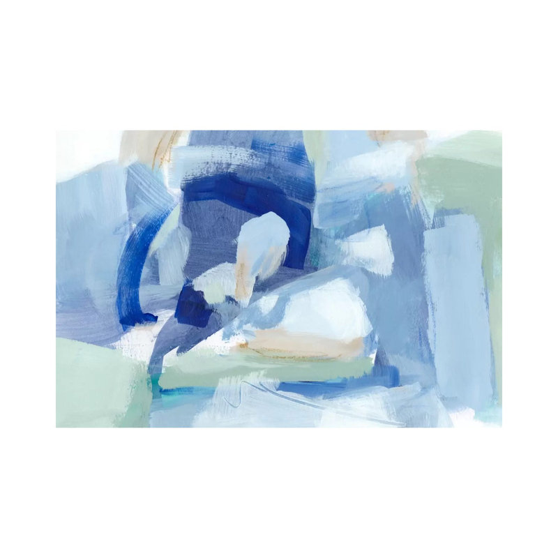 Blue Formation I by Christina Long - Wrapped Canvas Painting, 66.04 cm H x 45.72 cm W x 1.91 cm D