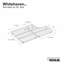 14-11/16" x 11-1/2" Whitehaven Sink Rack