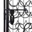 VidaXL Wine Rack for 35 Bottles Metal