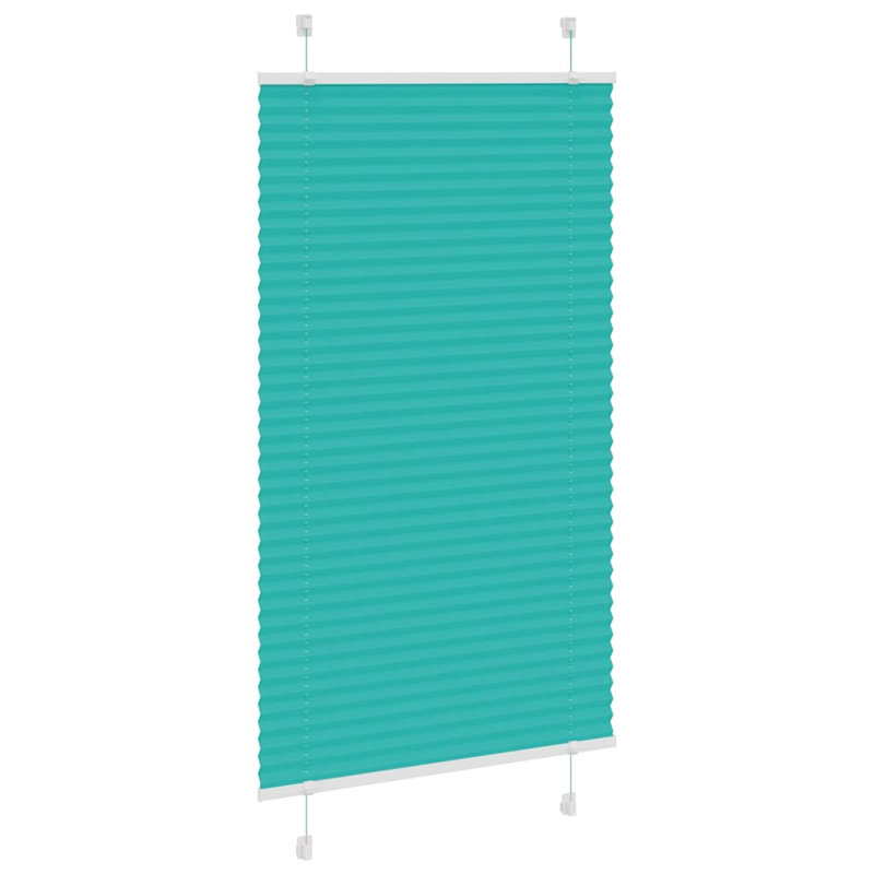 17 Stories Zebra Blind Sand Brown 120X150 Cm Fabric Width 115.9 Cm Polyester, 75cmW x 100cmL, Petrol Green