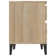 Duflos 1 Drawer Bedside Table