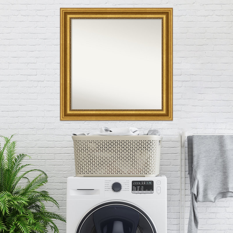Miroir d'appoint mural Francel, H 32 po x l 32 po