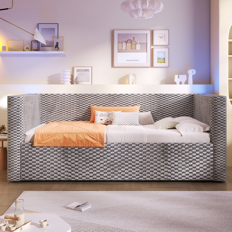 European Single (90 x 200 cm) Daybed, Gray