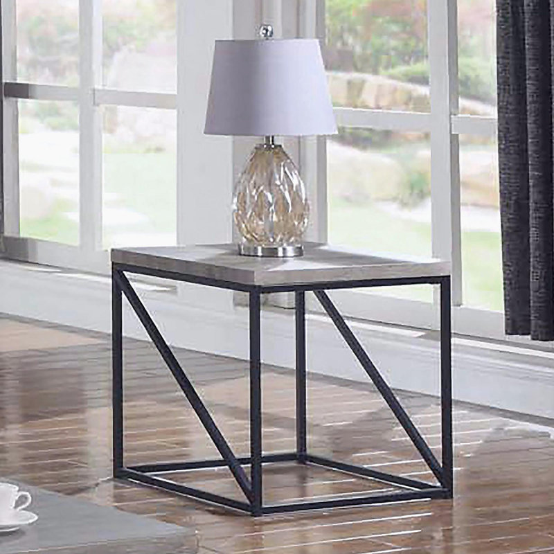 Table d'appoint carrée Sonoma Grey