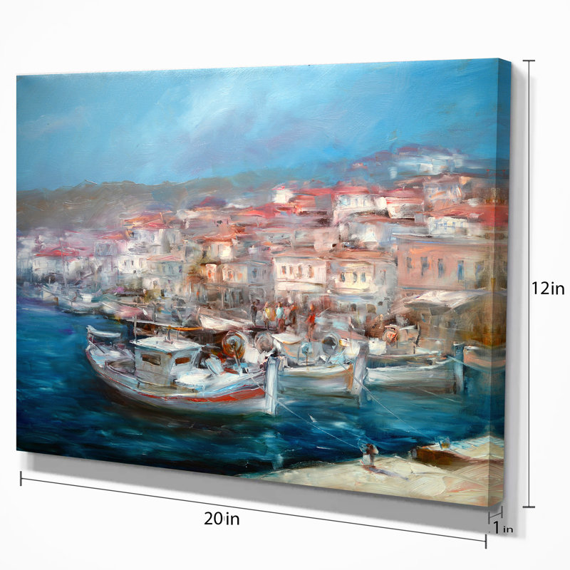 Reproduction d’art sur toile tendue, H 20 po x l 20 po x P 1 po