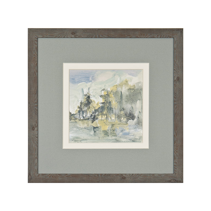 Stormy Waves - Peinture encadrée par Daughdrill
