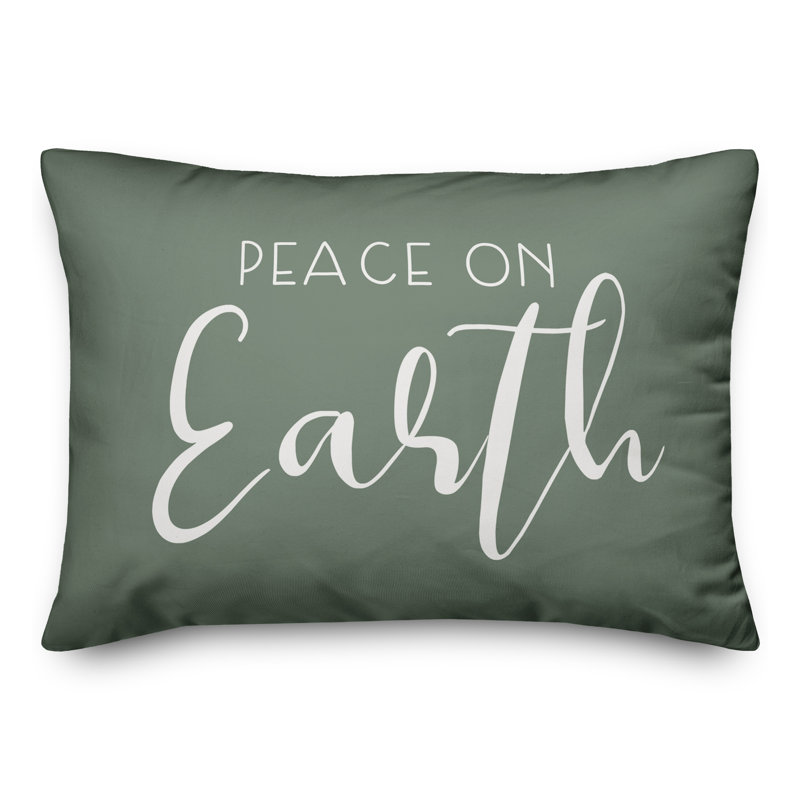  Coussin Peace On Earth