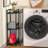 3-Tier Metal Shelving Unit, Expandable, Free-Standing, Narrow, Open Floor Shelves, Ideal For Bathroom, Kitchen, Laundry, Storage, Organization