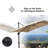 120'' x 156'' Rectangular Cantilever Umbrella-96387153