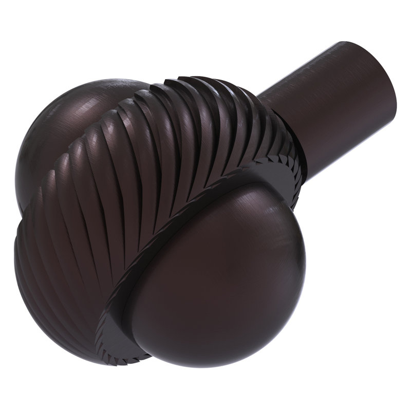 1 1/2" Novelty Knob, Antique Bronze