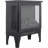 Electric Fireplace Stove, 17-Inch Freestanding with 3D Flame &amp; Two-Speed Heat | Freestanding | Antique Black
