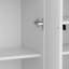 Arbre d'entrée 78,7 po avec banc et 5 casiers de rangement, armoire de rangement moderne avec 4 portes, 5 tiroirs et tablettes réglables pour le couloir, l'entrée et le salon-53797028