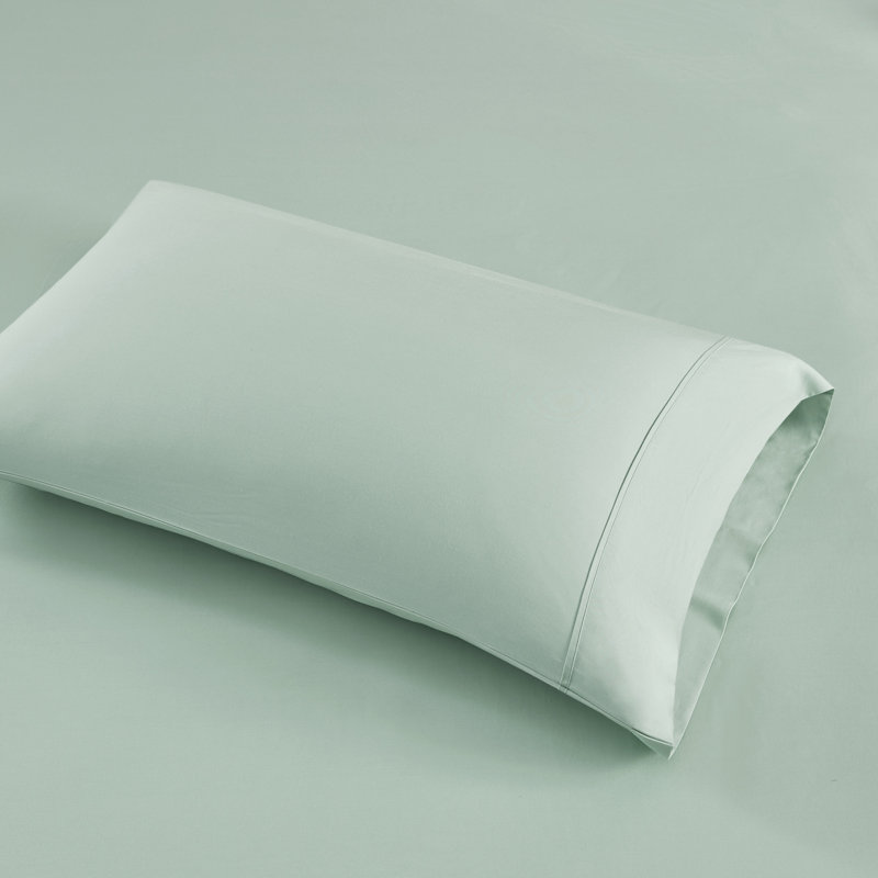 King Seafoam Cotton Blend Cooling Sheet Set