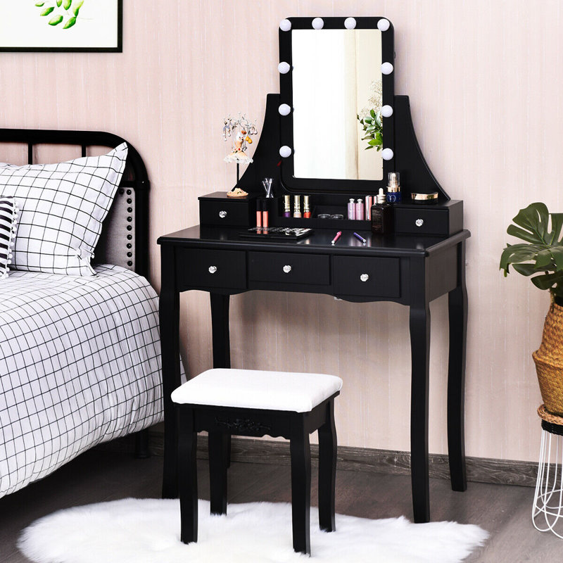 Crandell Vanity, Black