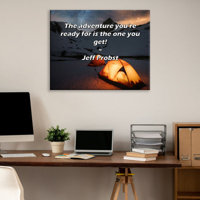 Astoria Grand Gallery Wrapped Canvas By Dean Frazer: "We never cherish what we’ve got until the day i