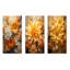 "Ettring - Abstract Botanicals", ensemble de 3 reproductions d'art mural en métal-103228346