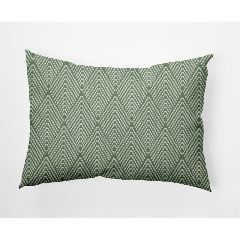 Coussin Diamond, Vert pâle