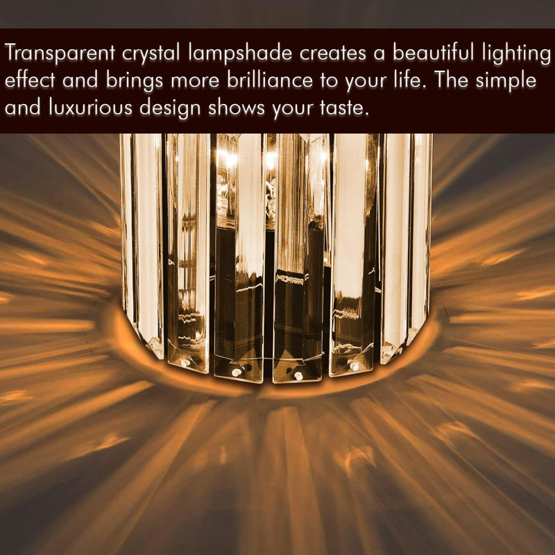 3 - Light Gold Geometric Pendant
