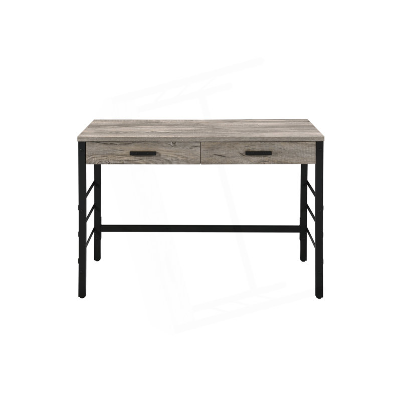 Bureau d'écriture polyvalent avec un design moderne et des options de rangement pratiques