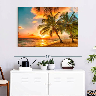 Gillard Golden Barbados Beach Sunset