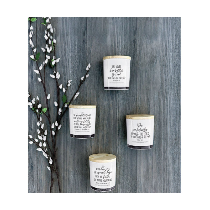 Soy Candle She Trustly Confiance The