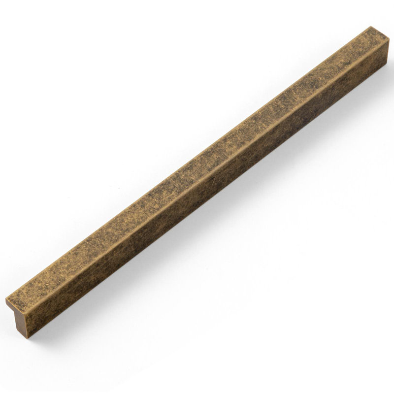 Bar Pull, 7 9/16", Antique Brass