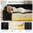 Boneless Convertible Folding Sofa Bed, Sponge Floor Couch with Pillows for Small Space Living Room Bedroom, No-Assembly Required-862164365-862164361