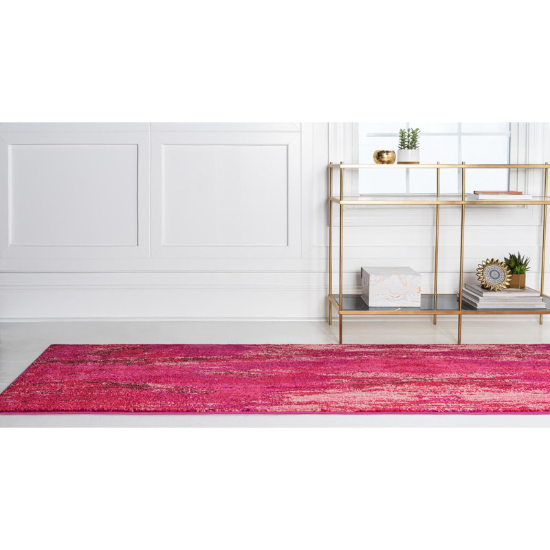 Rizer Washable Abstract Indoor Rug, Runner 2'7" x 10'
