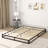 Galatia 6.3'' Low Profile Bed Frame with Wood Slats No Box Spring Needed-294283431