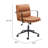 Birao Office Chair Brown-117069638-117069644