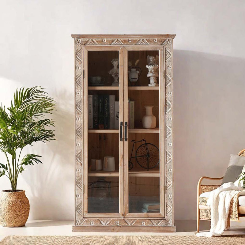 Vintage Old Style Solid Wood Cabinet