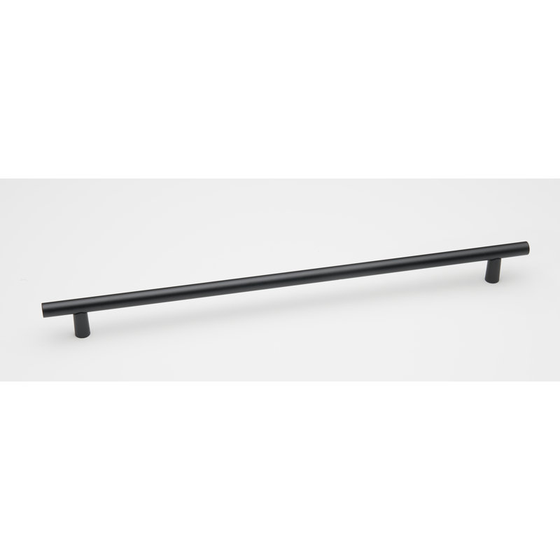 Poignée lisse Vita Bella, Noir mat, 18"