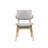 Upholstered Solid Wood Dining Chair-1556847722