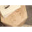 Hexagon Burlwood Side Table