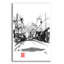 Charlton Home® «Fujiyishida 02» par Pechane, art mural en verre acrylique-863266601