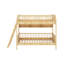 Twin Size Bunk Bed With Shelves,Ladder Can Be Changed Left Or Right-1678466233