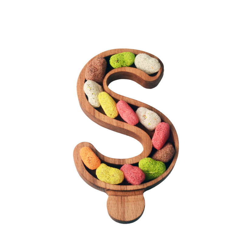 East Urban Home Wood Candy Bowl, S