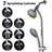 Complete Shower System with Rough in-Valve-100331293