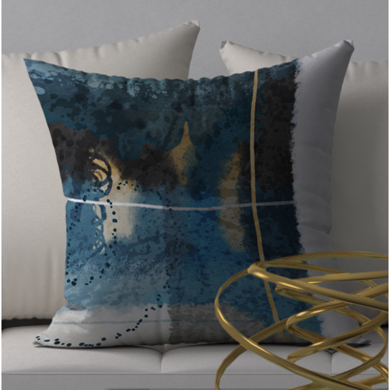 Housse de coussin décorative carrée service Treat, 20 po X 20 po