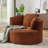 Accent Chair With Cushioned Backrest