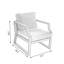 Chaise de patio avec coussin Teddi-66910536