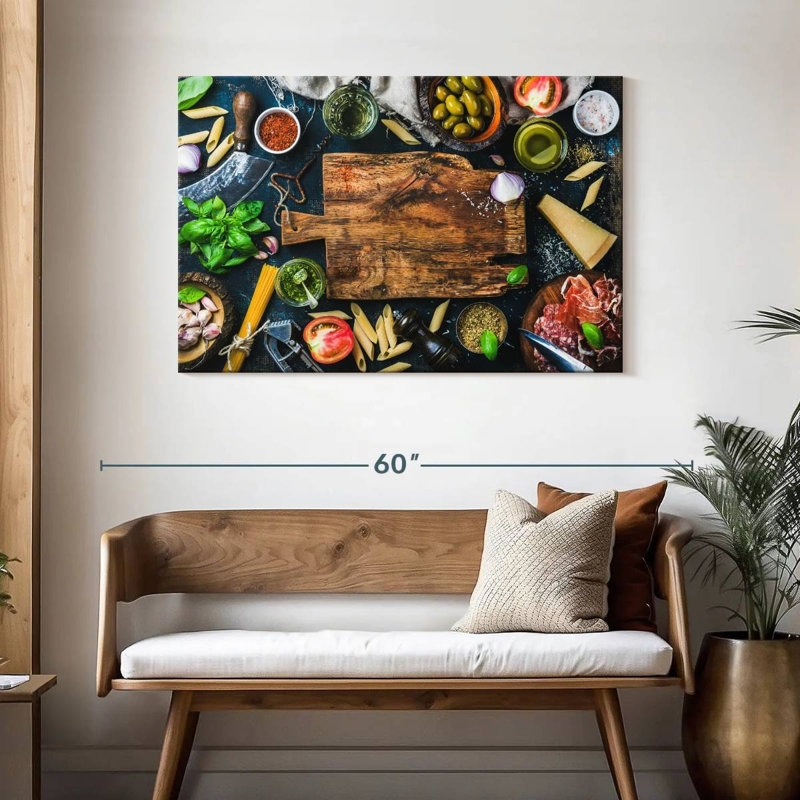Cuisine italienne Senne, H 30 po x l 45 po