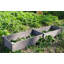 Grande jardinière surélevée surélevée pour un assemblage extérieur sans outils-463137237
