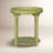 Madeline Scalloped Round Side Table Green-1767780330