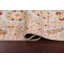 Tapis beige en laine noué à la main de conception unique nouvel âge 5 pi 8 po x 7 pi 11 po Luule