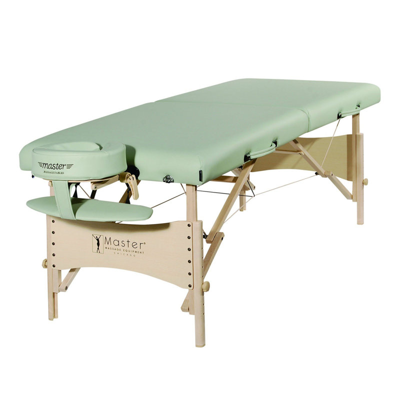 Text 213cm Adjustable Folding Table